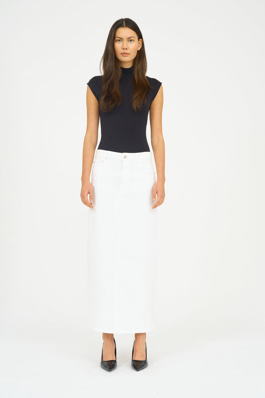 IVY Copenhagen IVY-Zoe Maxi Skirt White Skirt 01 White