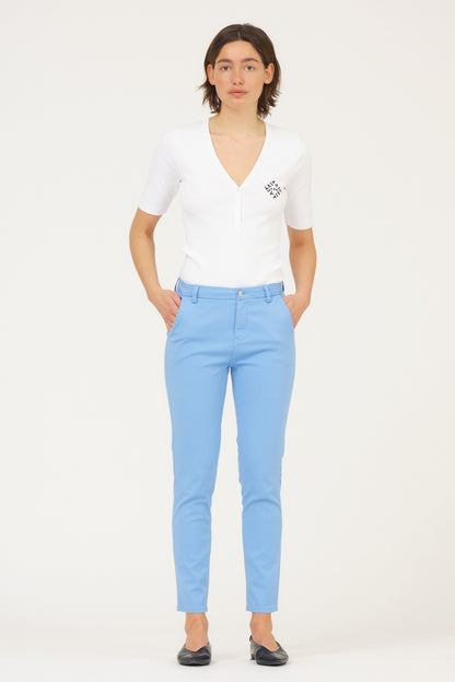 IVY Copenhagen IVY-Karmey Chino Color Jeans & Pants 537 Summer Blue