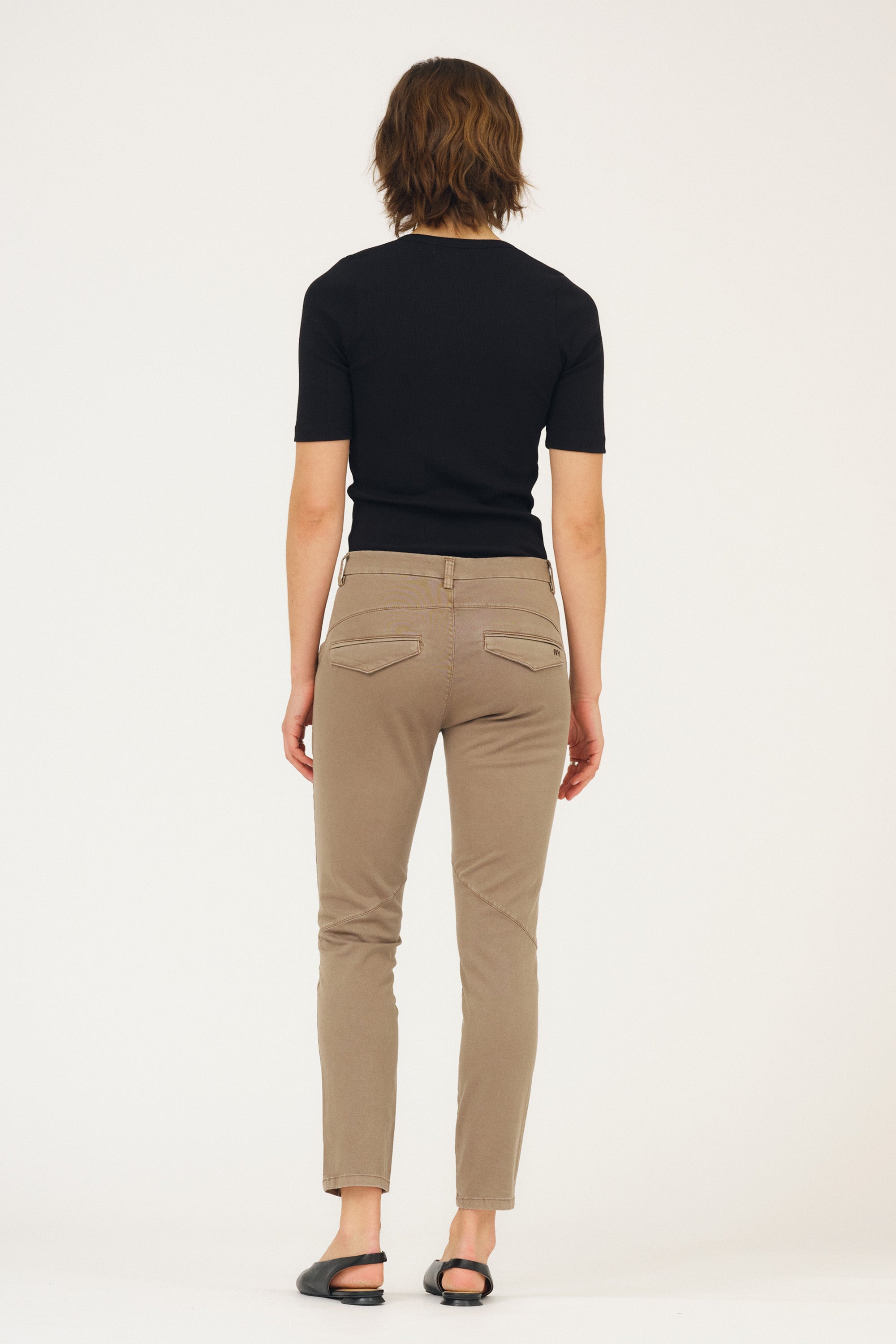 BOSS Golf Trousers - T_ATG Slim - Taupe FA23