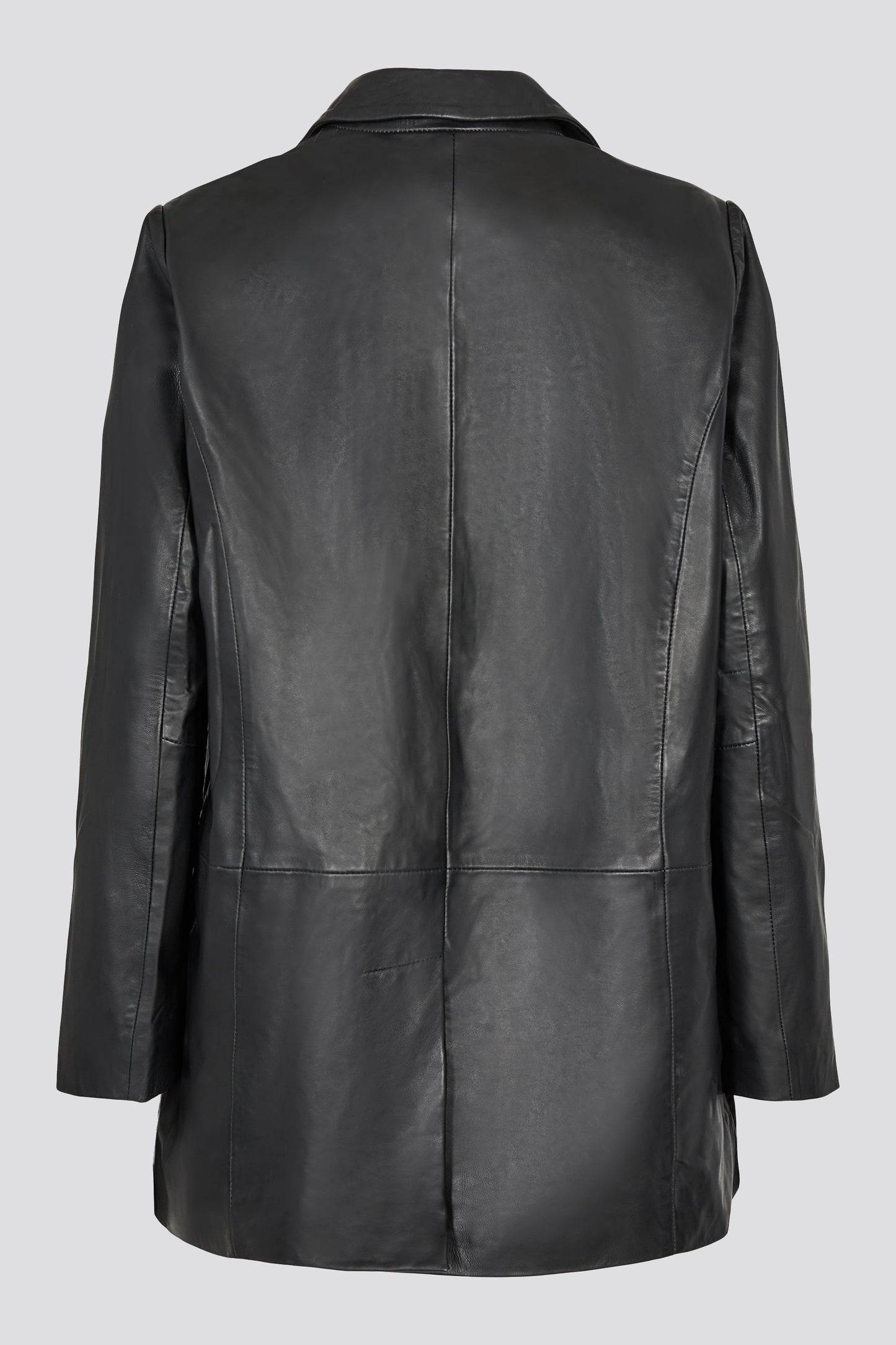IVY Copenhagen IVY-Kylie Boxy Leather Blazer Leather 9 Black