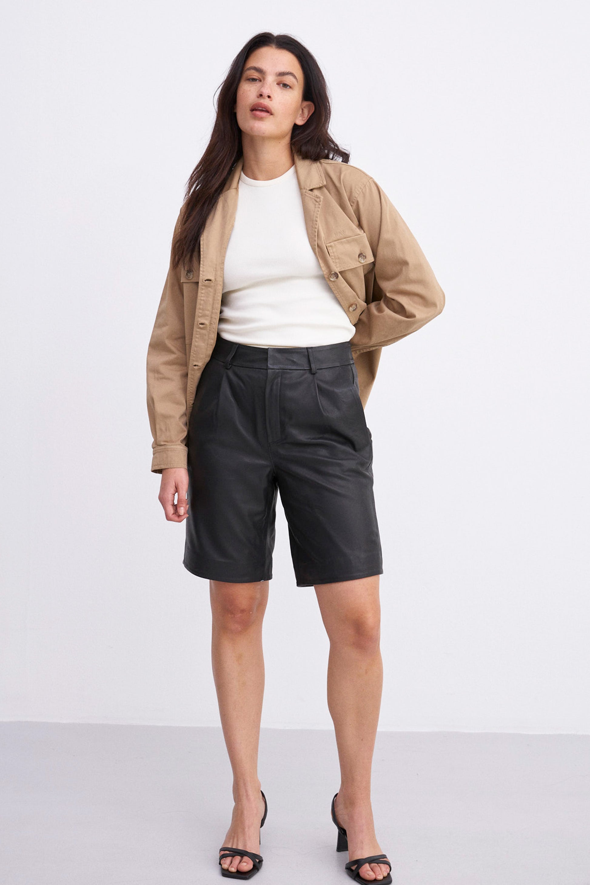 IVY Copenhagen IVY-Kylie Leather Shorts Leather