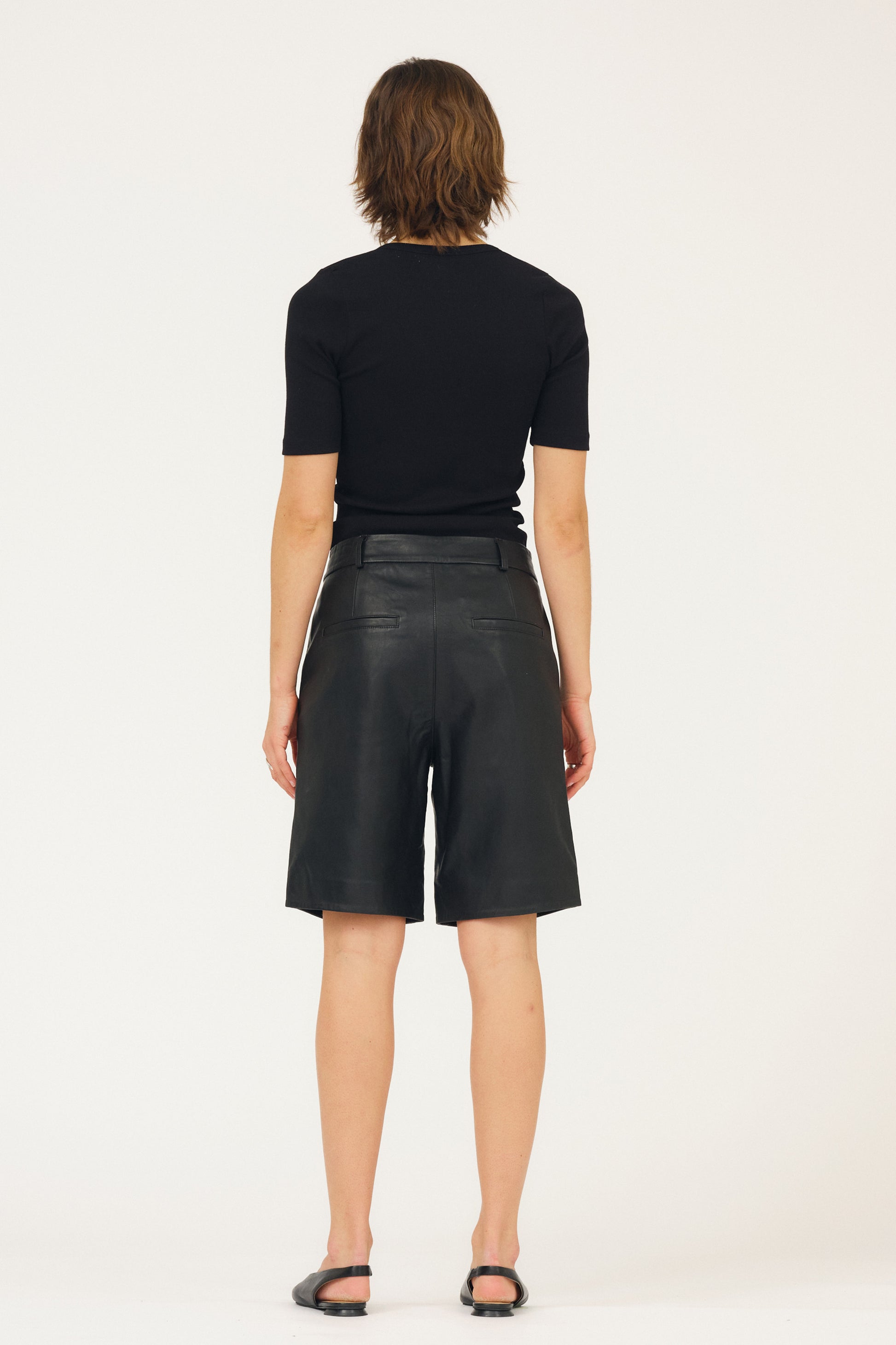 IVY Copenhagen IVY-Kylie Leather Shorts Leather