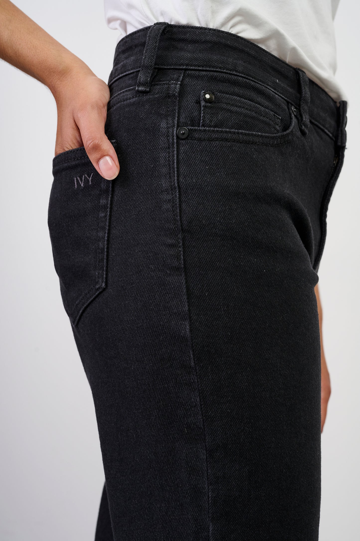 IVY Copenhagen IVY-Tonya Jeans Wash Super Sevilla Rinse Black Jeans & Pants
